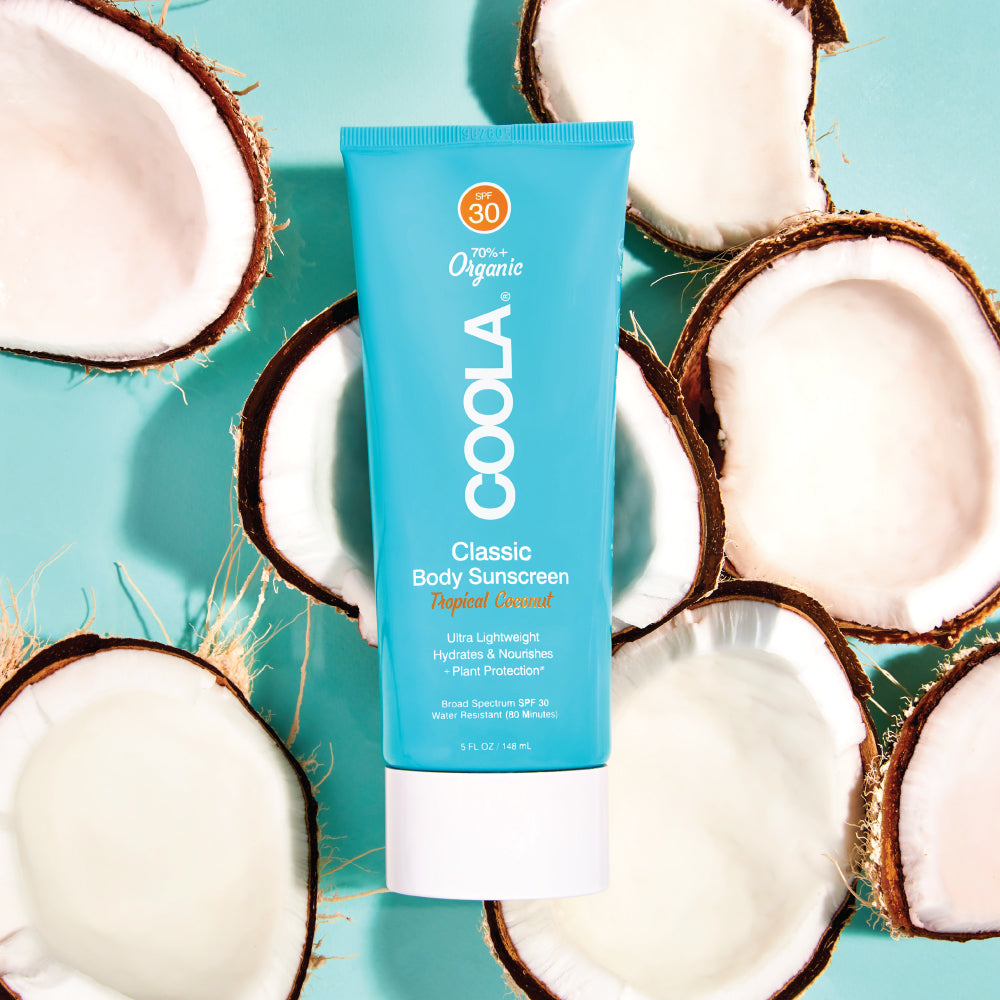 Classic Body Organic Sunscreen Lotion SPF 30 - Tropical Coconut | COOLA