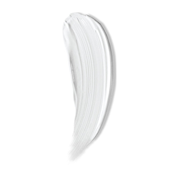 Swatch of white creamy texture for Mineral Body Organic Sunscreen Lotion SPF 50 - Fragrance Free | COOLA showcasing skincare product consistency for body care and sun protection.