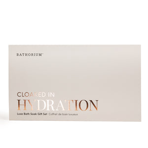 Cloaked In Hydration Gift Box Set | Bathorium