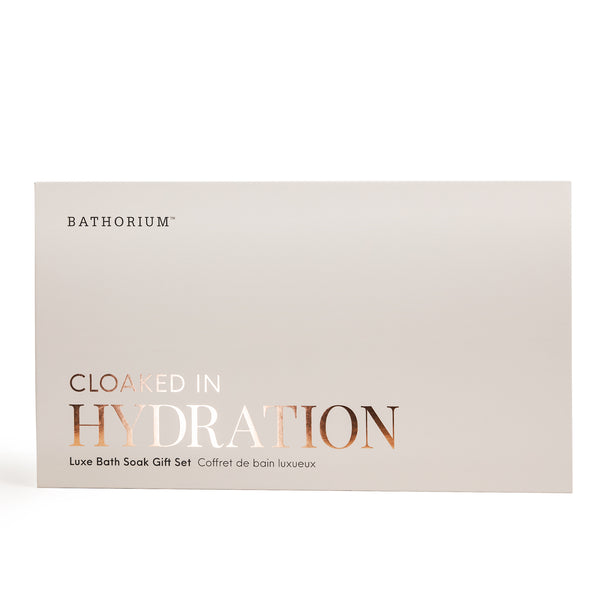 Cloaked In Hydration Gift Box Set | Bathorium