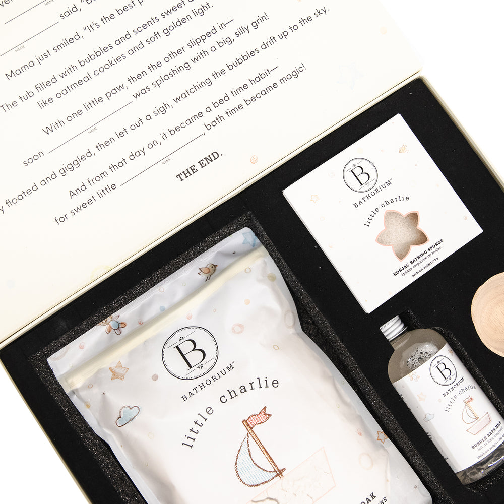 little charlie™ My First Bath Ritual Gift Box Set | Bathorium