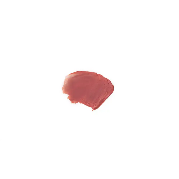 Swatch of warm amber rose lip tint shade for Le Lip Tint | French Girl, showcasing a smooth creamy texture ideal for natural skincare beauty looks.
