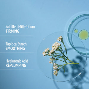 Sublime Skin Mask | [ comfort zone ] ingredients with Achillea Millefolium for firming, Tapioca Starch for smoothing, and Hyaluronic Acid for replumping skincare benefits.
