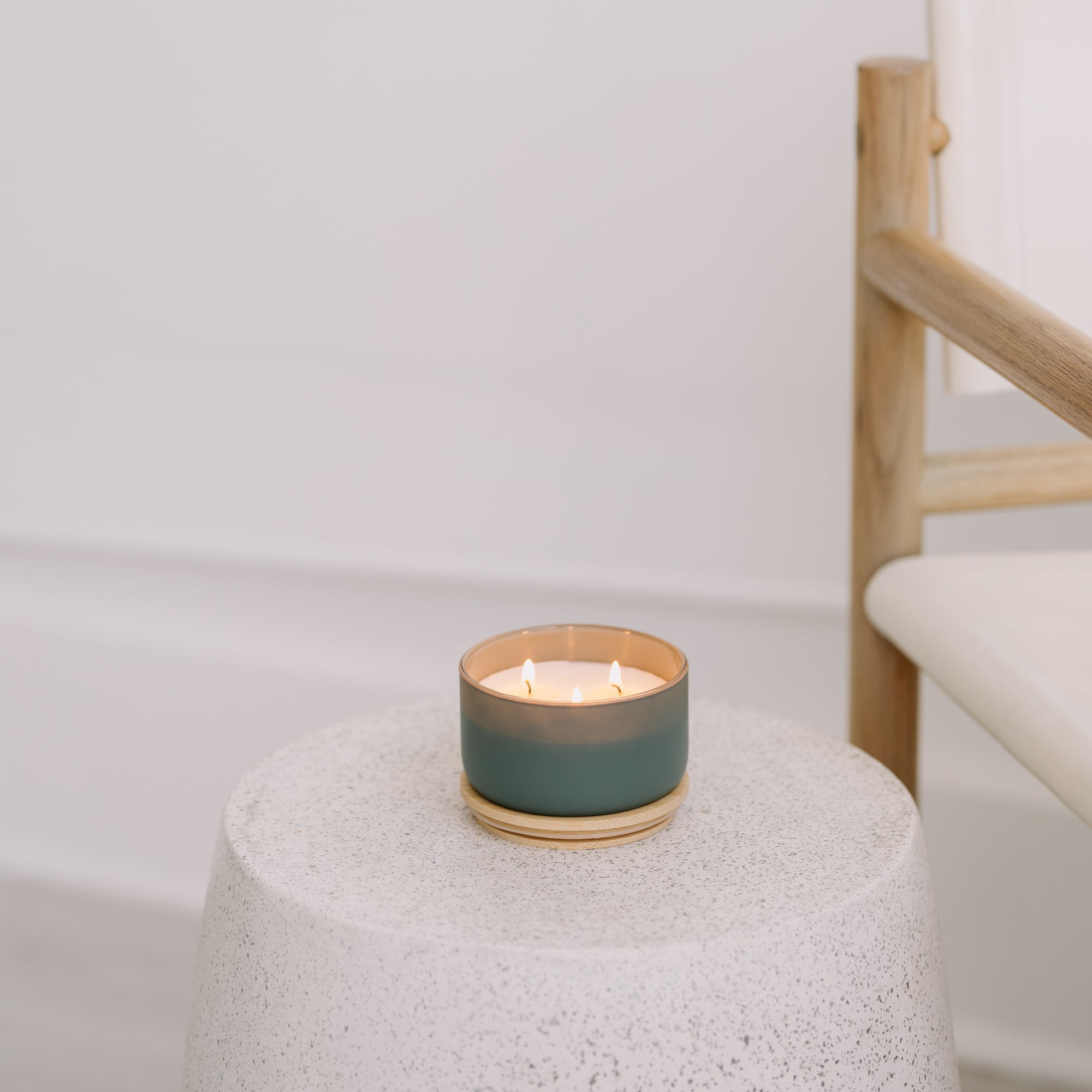 Evergreen + Eucalyptus Resilience Series Soy Candle | Calyan Wax Co.