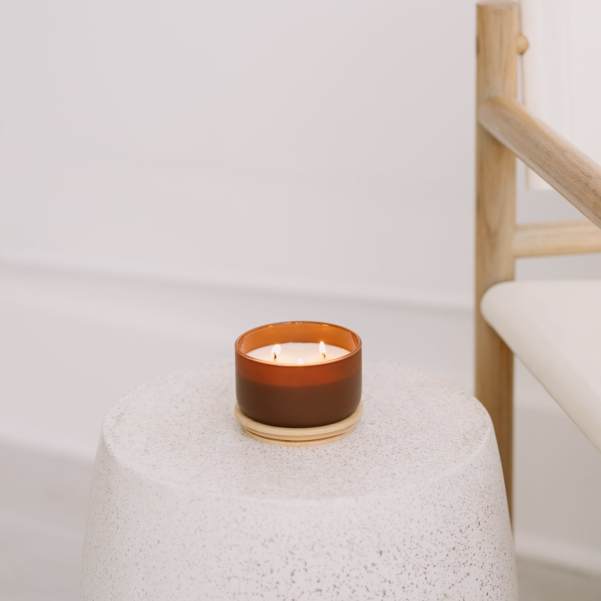 Mahogany + Cashmere Resilience Series Soy Candle | Calyan Wax Co.