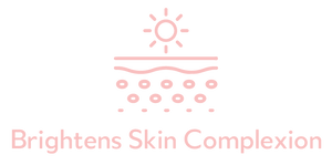 Icon illustrating skin layers with a sun above, representing brightening skin complexion, for Hydrating Reusable Chest Pad | Dreambox Beauty skincare product.