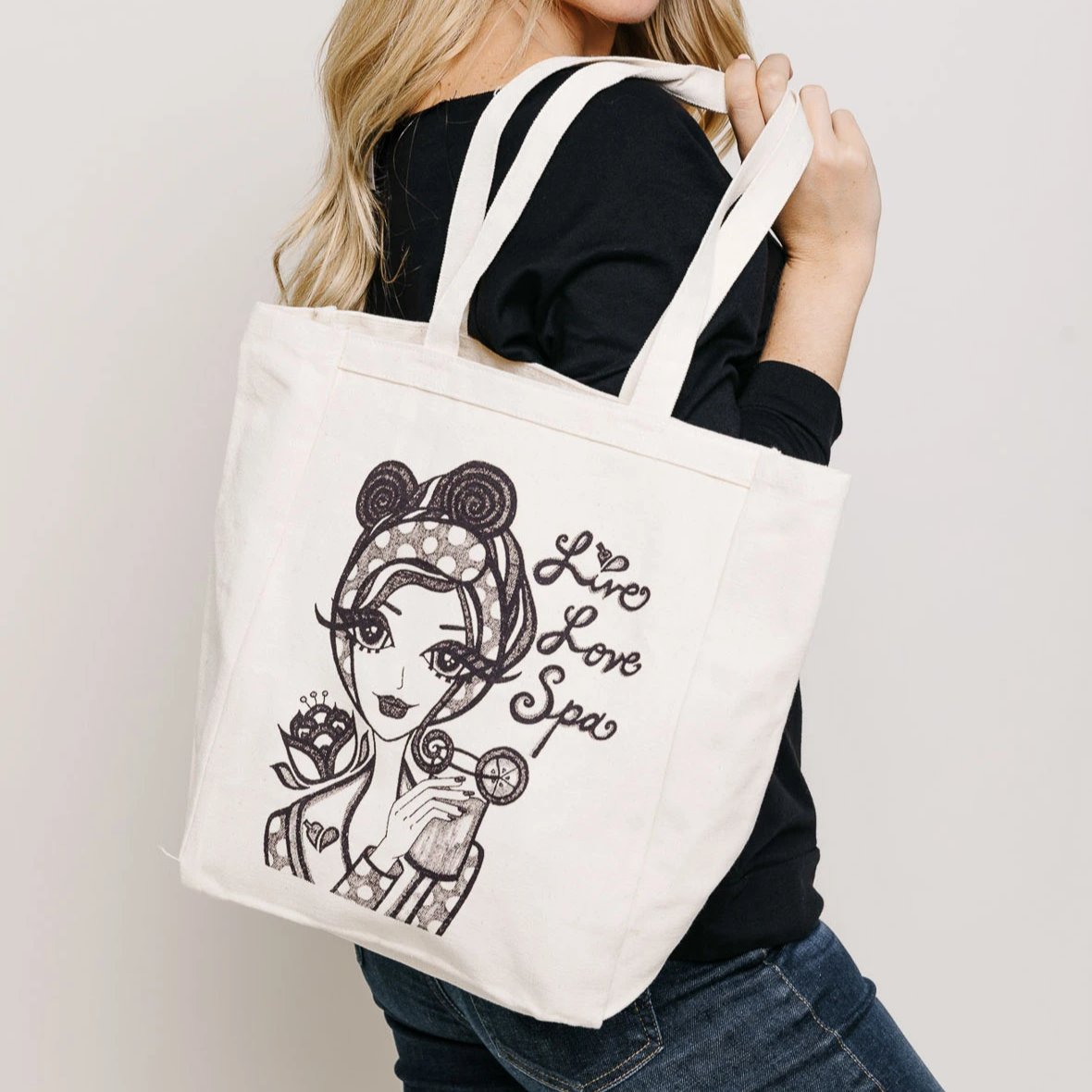 Spa Girl Tote Bag | Lucky Owl