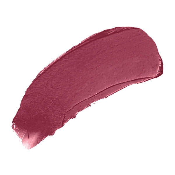 Swatch of rich mauve lipstick shade showcasing smooth, creamy texture of Triple Luxe Long Lasting Naturally Moist Lipstick | Jane Iredale for moisturizing, long-lasting wear.