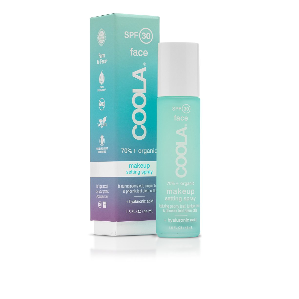Makeup Setting Spray Organic Sunscreen SPF 30 | COOLA