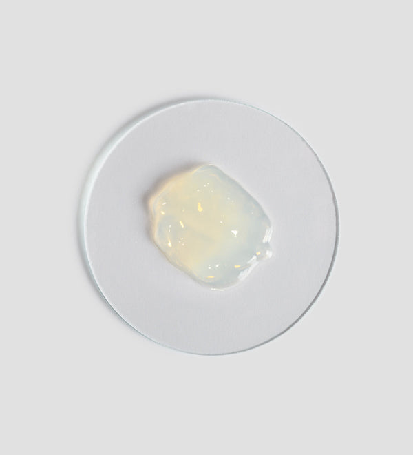 Clear gel texture sample on a white background representing Active Pureness Corrector | [ comfort zone ] skincare product for targeted skin treatment and care.