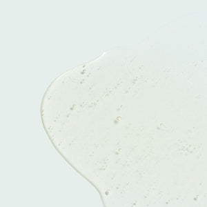 Clear gel texture of AGELESS total anti-aging serum | IMAGE Skincare shown on a light background, highlighting its smooth and hydrating skincare formulation.