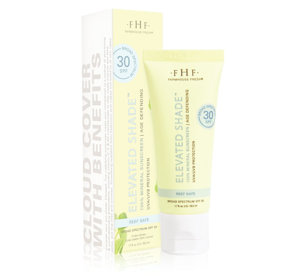 Elevated Shade® Age-Defending 100% Mineral Sunscreen | Farmhouse Fresh