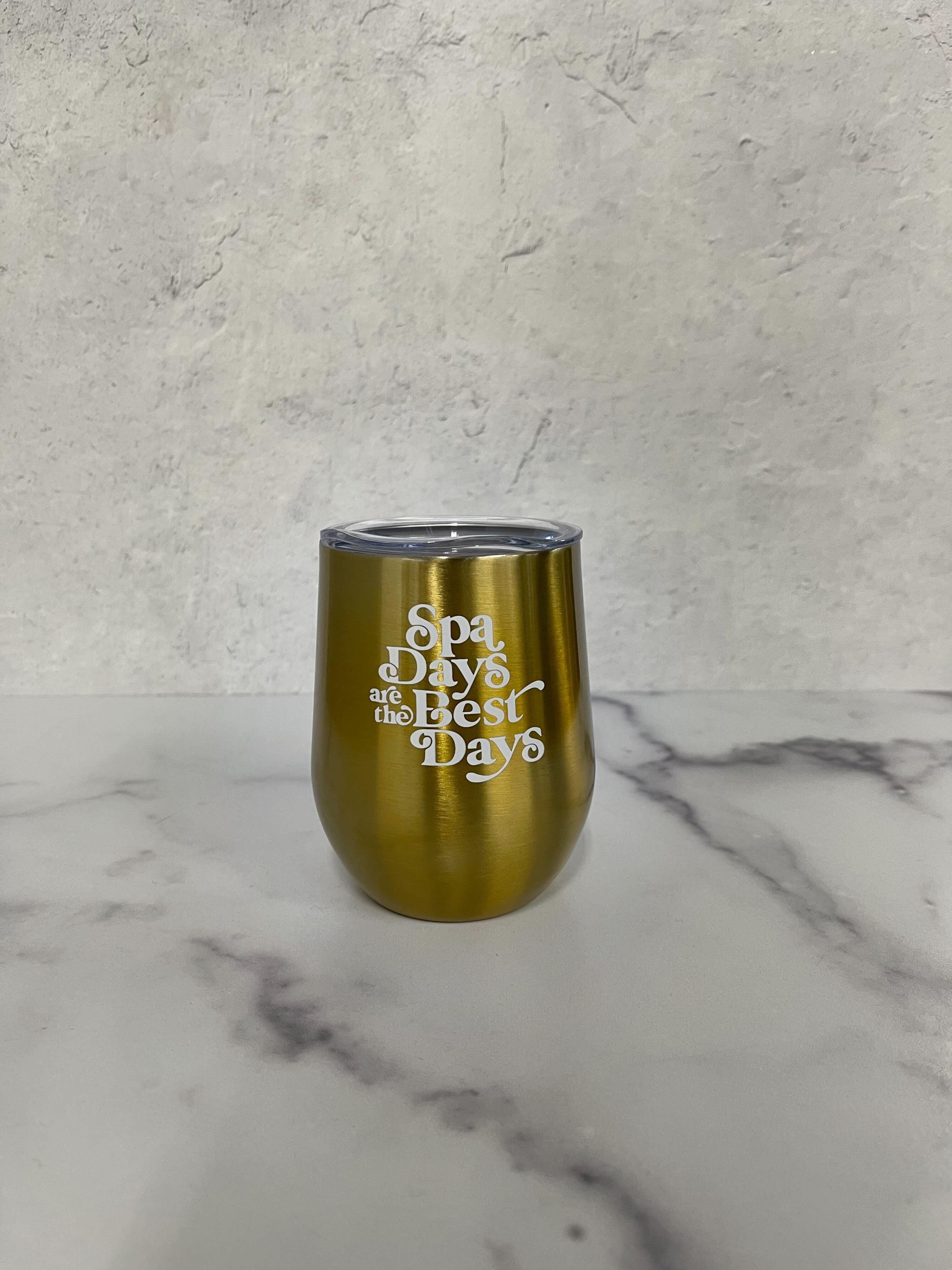 Spa Days Are The Best Days Tumbler | Lucky Owl