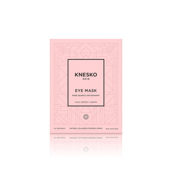 Rose Quartz Antioxidant Eye Mask - 6 Pack | Knesko