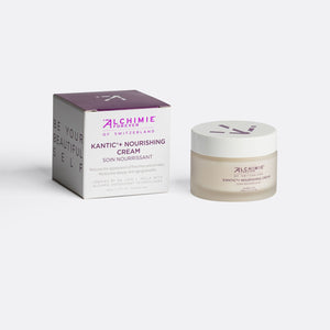 Kantic® + Nourishing Cream | Alchimie Forever displayed with its packaging, highlighting a skincare product designed to nourish and revitalize the skin.