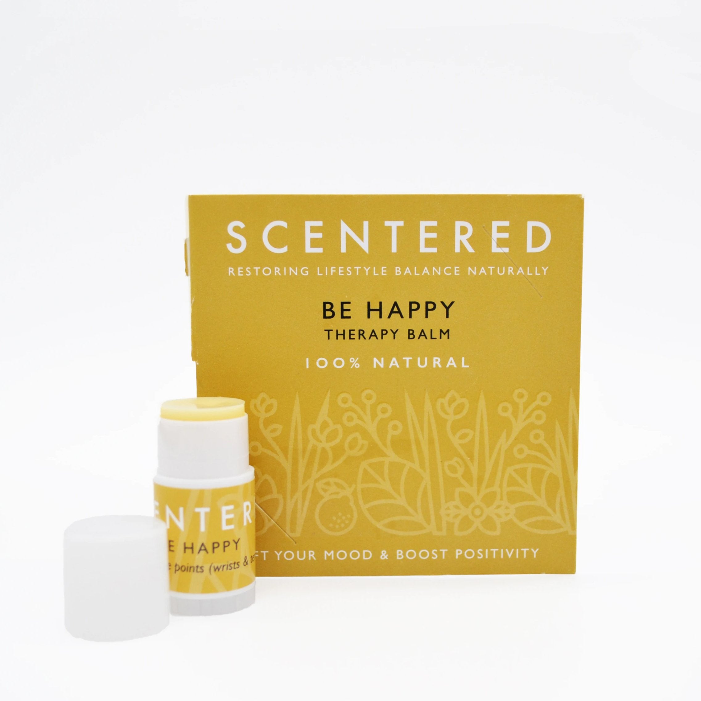 Be Happy Mini Aromatherapy Balm | Scentered