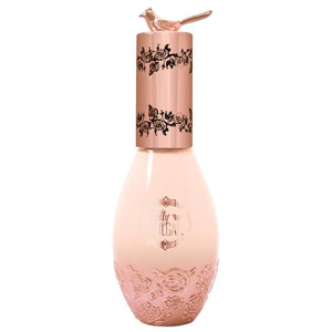 Elegant bottle of Cool AF Lava Water Foundation | Pretty Vulgar featuring a rose gold cap with a bird design and embossed floral patterns, ideal for skincare and beauty routine.