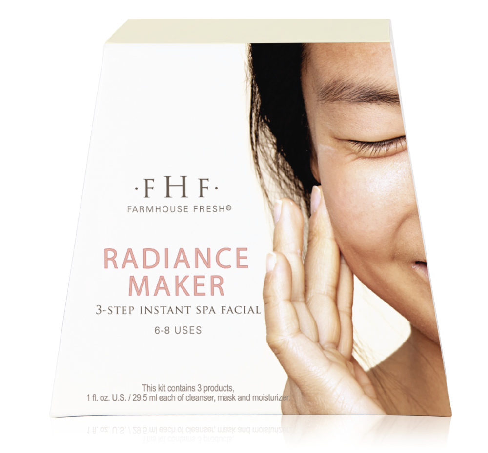 Radiance Maker 3-step Instant Spa Facial | Farmhouse Fresh