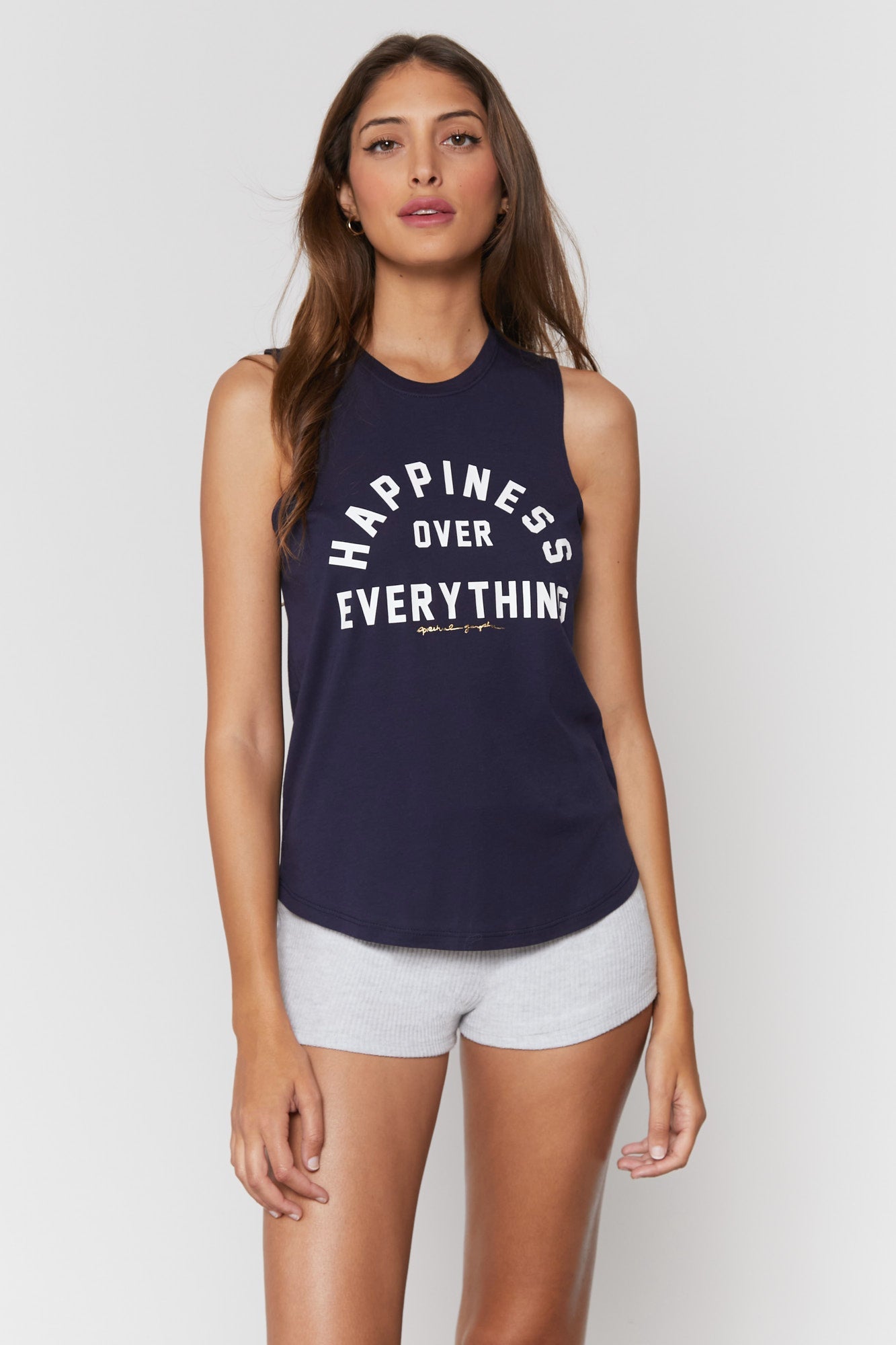 Happiness Muscle Tank | Spiritual Gangster