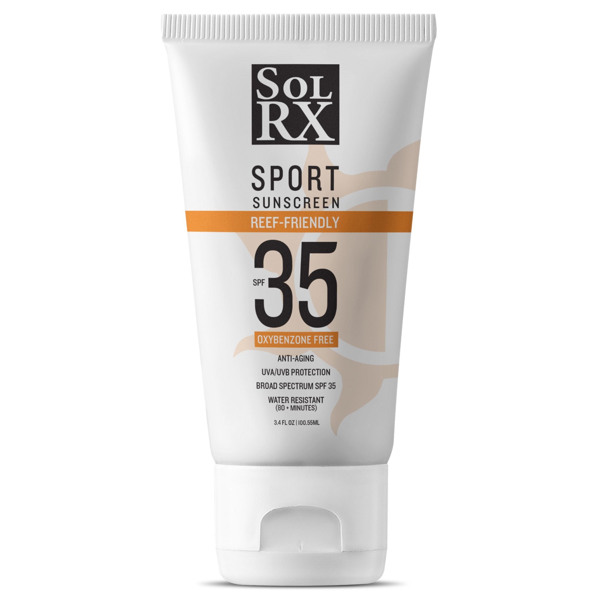 Sport SPF 35 Sunscreen - Oxybenzone Free | SolRX Sunscreen