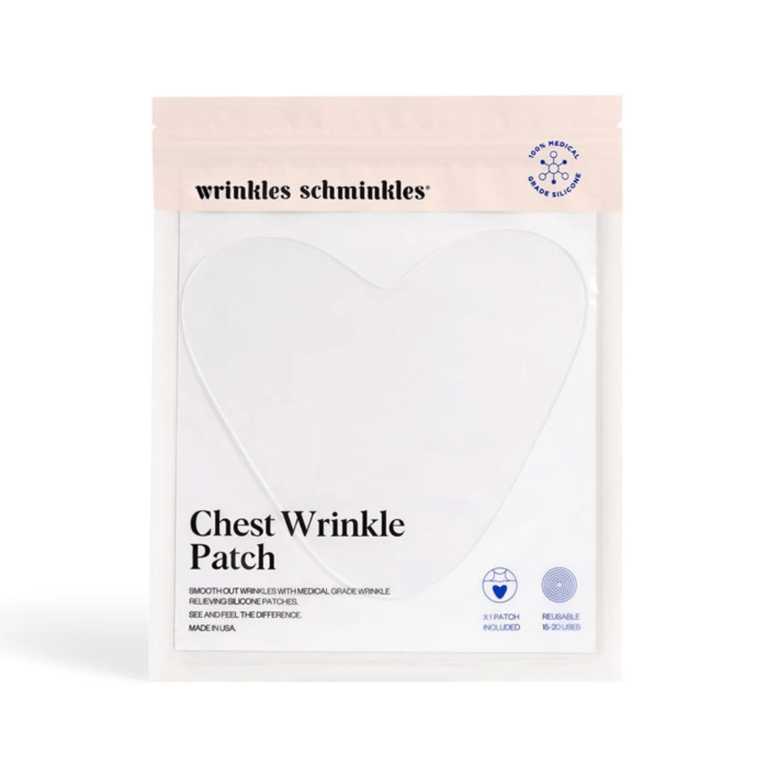 Chest Wrinkle Patch - 1 reusable silicone pad | Wrinkles Schminkles