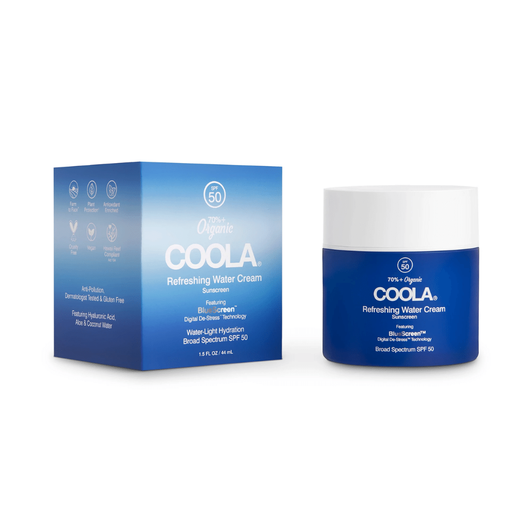 Refreshing Water Cream Organic Face Sunscreen SPF 50 | COOLA