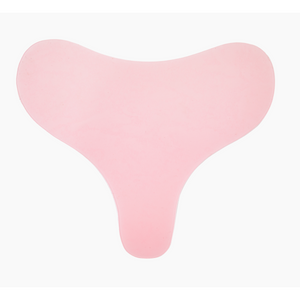 Soft pink chest pad designed for skin hydration and comfort, part of Hydrating Reusable Chest Pad | Dreambox Beauty skincare and body care essentials.