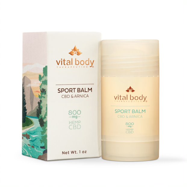 Extra Strength CBD Sport Balm (1 oz. / 800 mg) | Vital Body Therapeutics