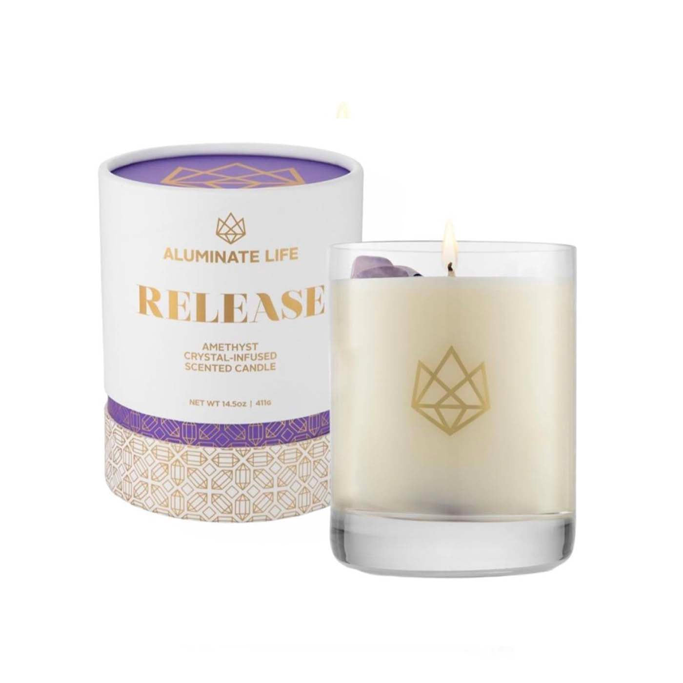 Release Glass Candle | Aluminate Life